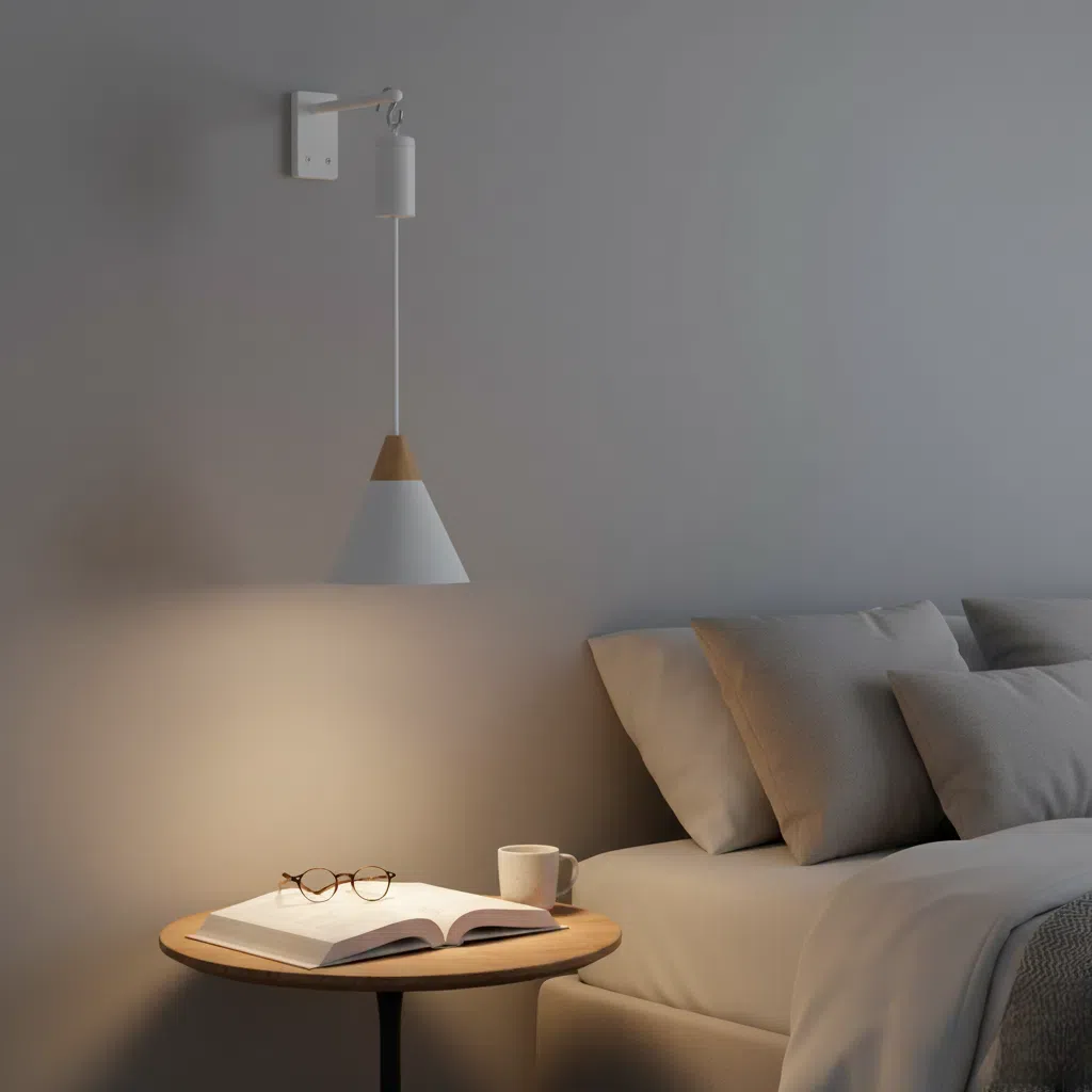Kiven Battery Operated Pendant Light Nordic-style, featuring Remote Control Dimming and Rechargeable Battery-Powered Bulb, Move Freely around Kitchen, Living Room
