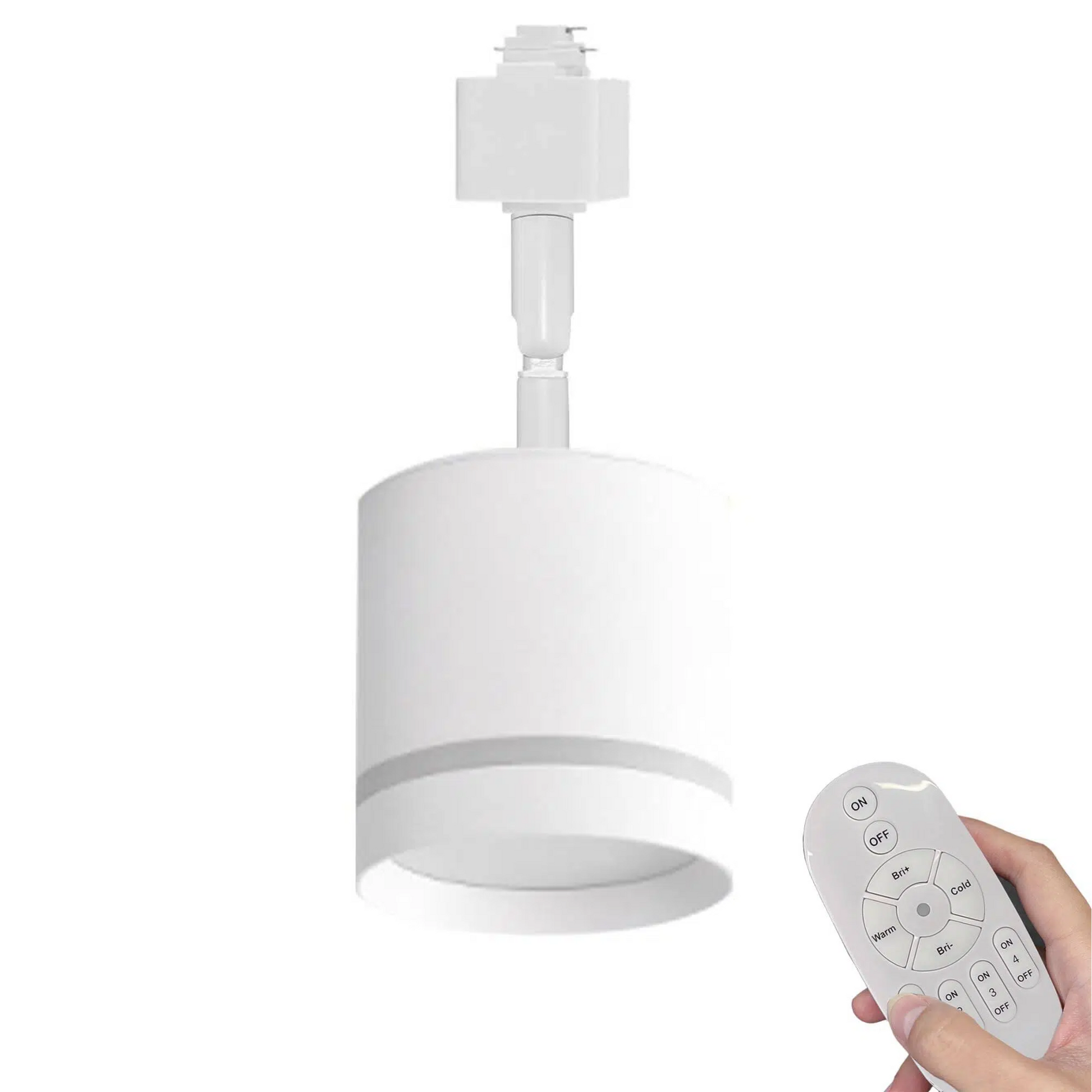 Kiven Modern 7W LED Plant Grow H/J/L Type Track Light - Full Spectrum Indoor Spotlight (9 Colors)