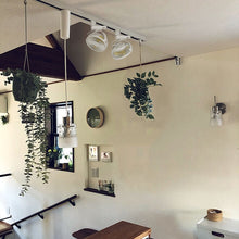 Load image into Gallery viewer, Track Ceiling White Fan Remote Control Easy To Install Adjustable Angle Simple Design For Air Circulation