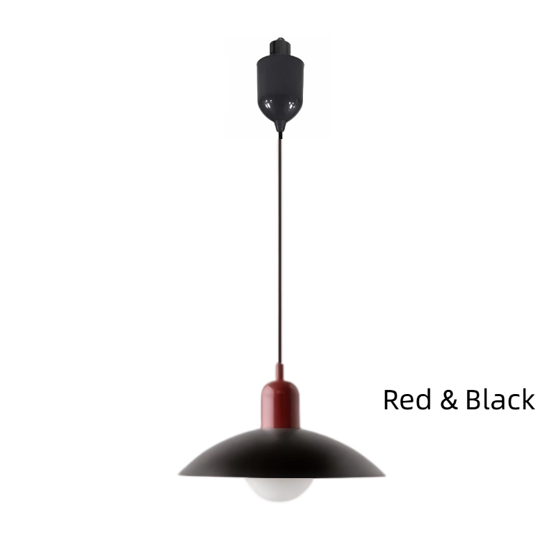 Kiven Nordic Style Simple Creative Retro Macaron H-Type Track Chandelier - Suitable for Dining Room, Bedroom & Bedside