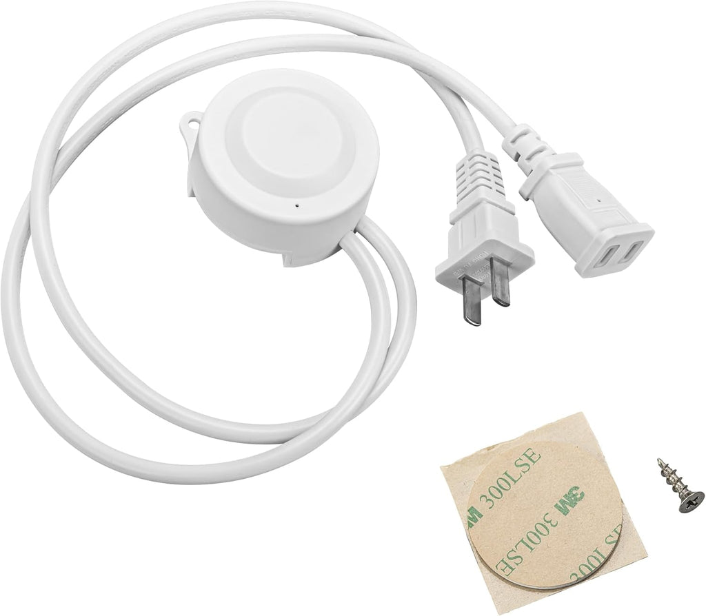 Kiven 1Pcs USB-Type Motion Sensor Component Extension Cord 3 Modes Adjustable Brightness, Time, Sensitivity Auto On/Off Lighting Fan for Hallway Pet Room Black