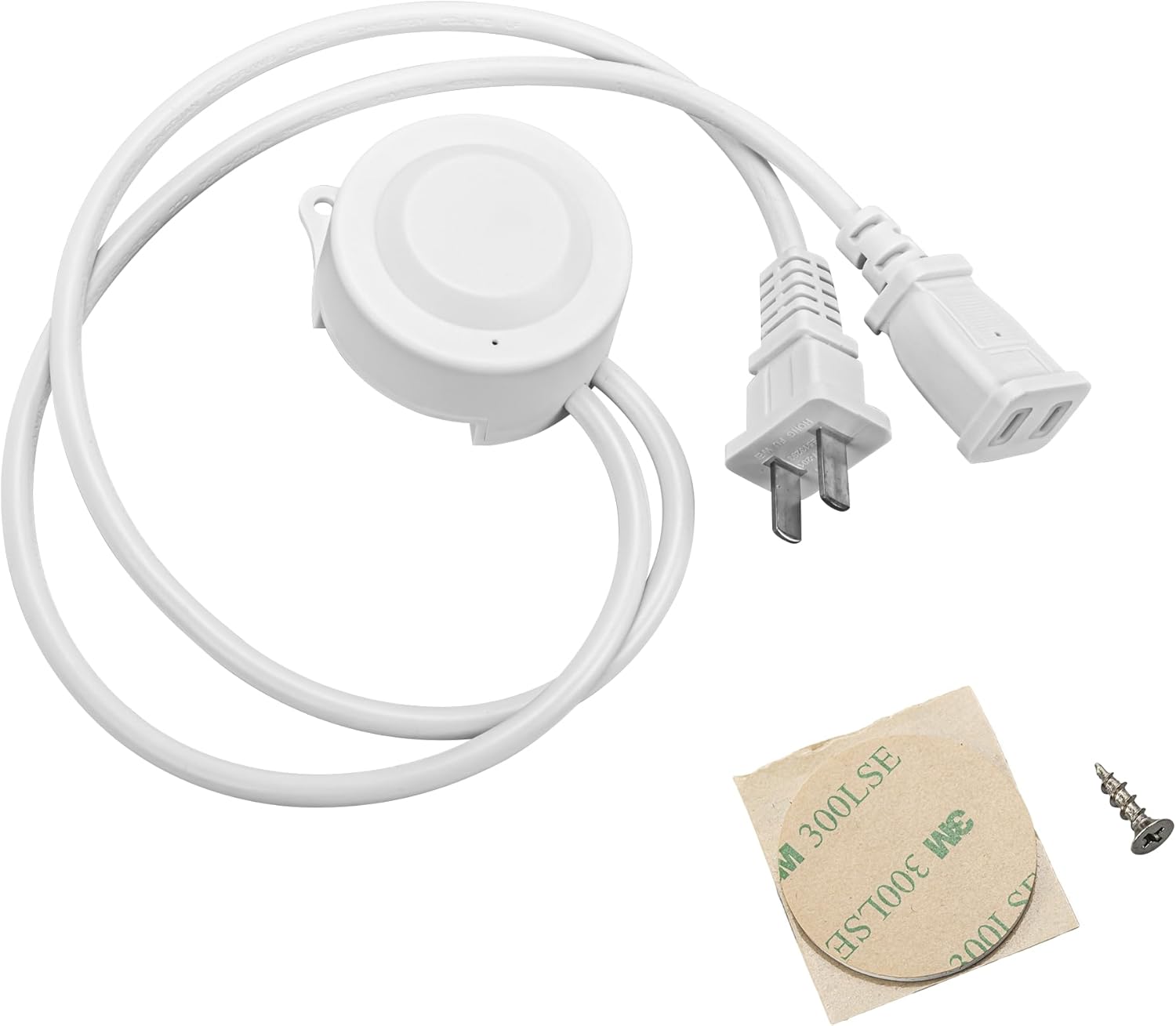 Kiven 1Pcs USB-Type Motion Sensor Component Extension Cord 3 Modes Adjustable Brightness, Time, Sensitivity Auto On/Off Lighting Fan for Hallway Pet Room Black