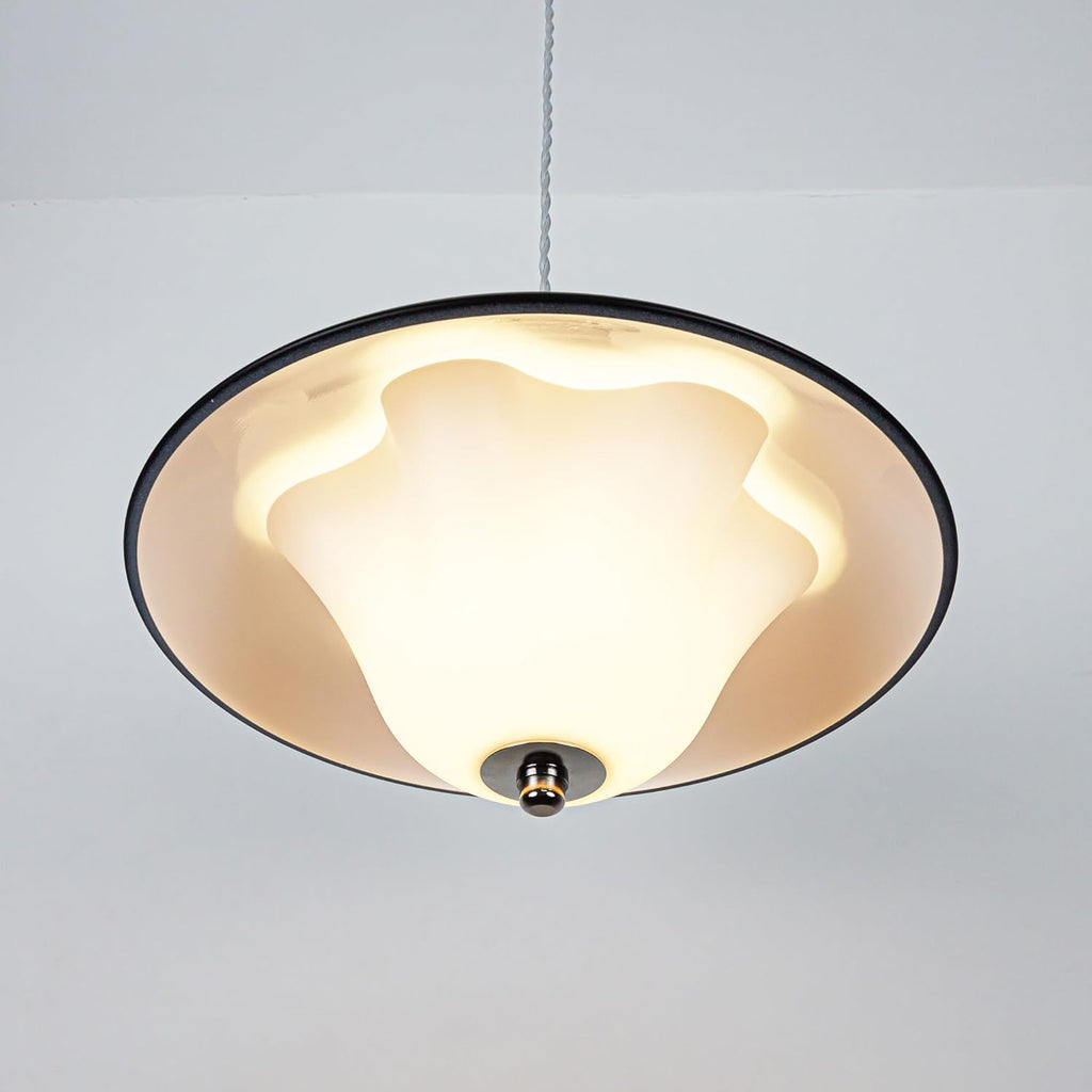 Kiven Clip On Shade for Ceiling Light Bulb,8.6in Lamp Diffuser Shade with Lamp Shade Harp Holder, Acrylic Lamp Shade Diffusers for Ceiling Light Table Lamp, Fits 9-13" Openings, White, 1 Pack