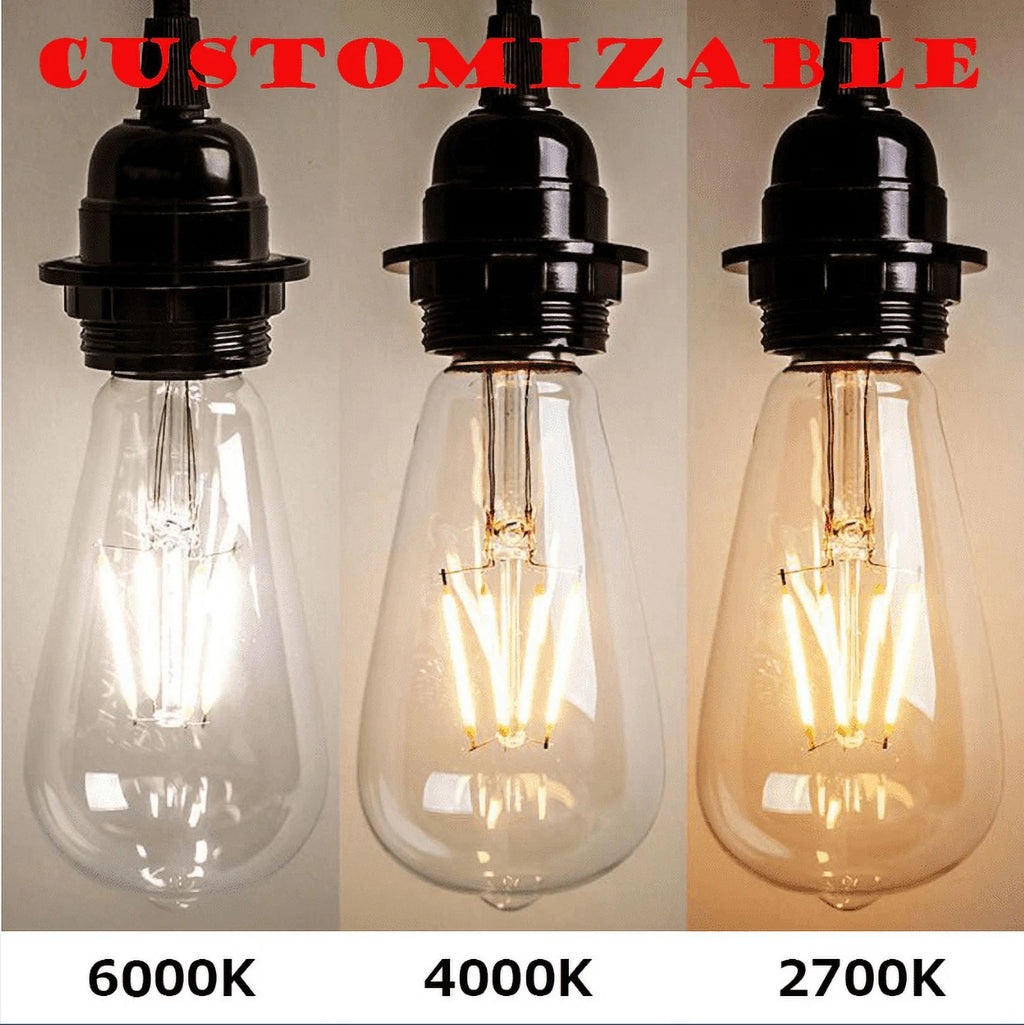 Kiven Adjustable 3 Lights RV Hard Wired with 12V RV Decorative Light RV Ceiling Light Kitchen Island Lamp Ceiling Mount, E26 2700K Bulb Included Industrial Semi Flush Mount for RV Camper - Black