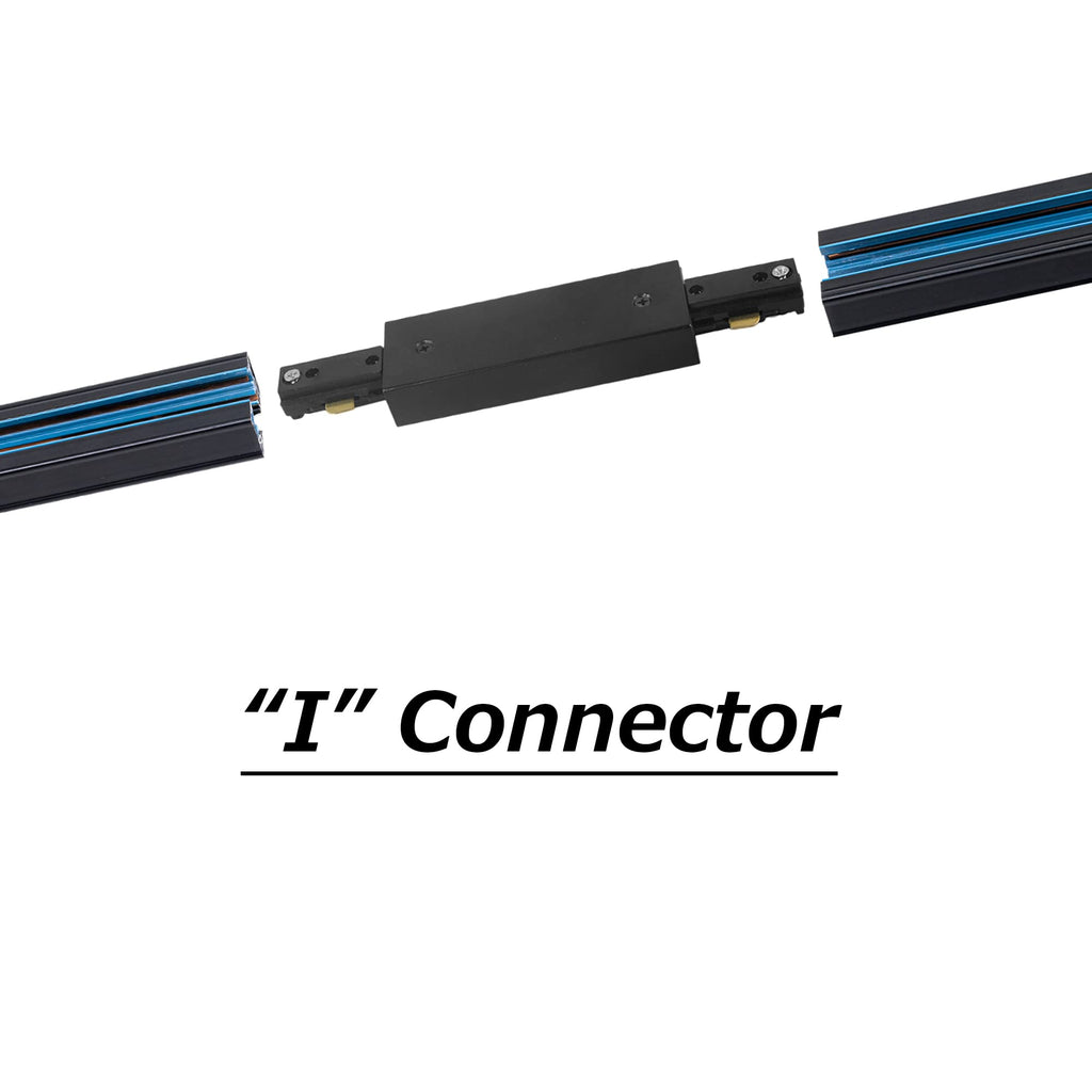 2 - Pack each of Black/White H Track L, I (PJ0213 - I - 2P - BK) and 3 - way T (Left/Right) connectors for turn and connection in the Halo Track System