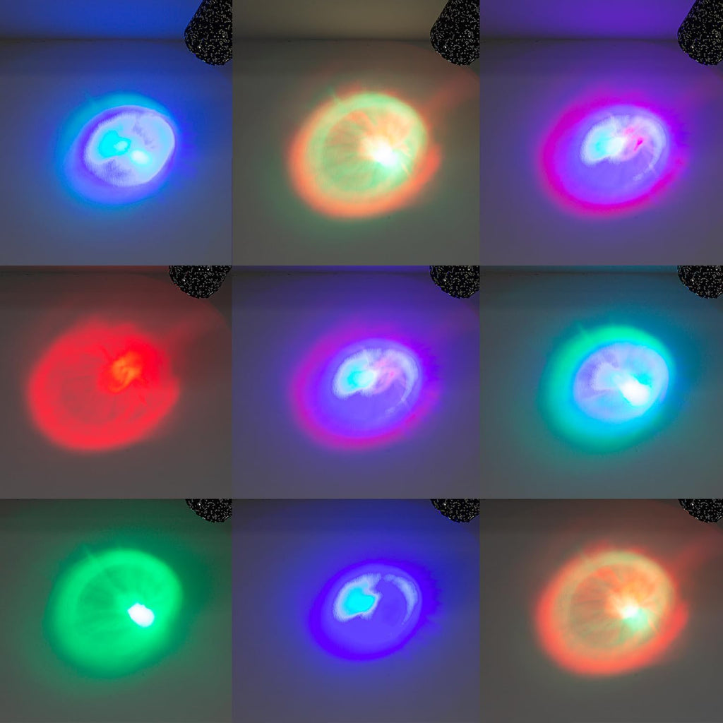 Adjustable H Type Track Light, Octagonal Ceiling Spotlighting Remote Control, Color Changing RGB White GU10 Timer Bulb Mini Lights Track Mounted for Kitchen Shopwindow Disco Ball