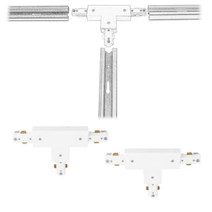 2 - Pack each of Black/White H Track L, I (PJ0213 - I - 2P - BK) and 3 - way T (Left/Right) connectors for turn and connection in the Halo Track System