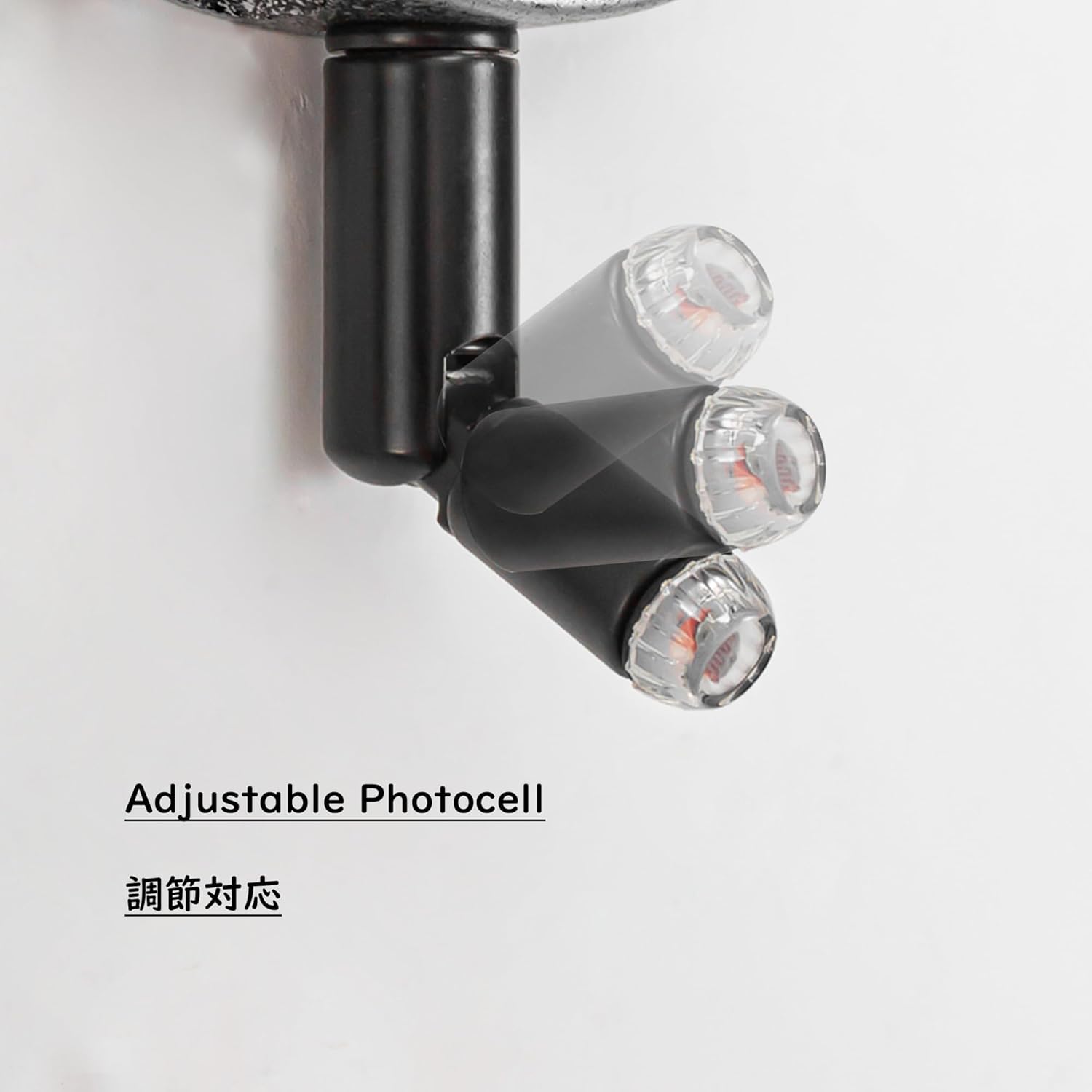 Kiven Plug-in Wall Sconces Clear Beveled Glass Industrial Exterior Wall Lantern Outdoor Timer Adjustable Photocell Combo with UL Waterproof Switch Cord Dusk to Dawn Setting for Porch