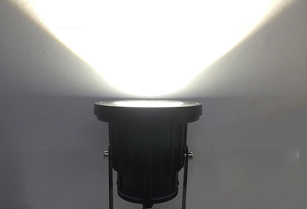 Kiven Garden Light, Waterproof Switch Included, Outlet Type, 6.9 ft (3 m), Bulb Color, 3000K, Outdoor Spotlight, IP65 Waterproof Light, For Outdoor Lighting Such As Sidewalks, Driveways, Lawns