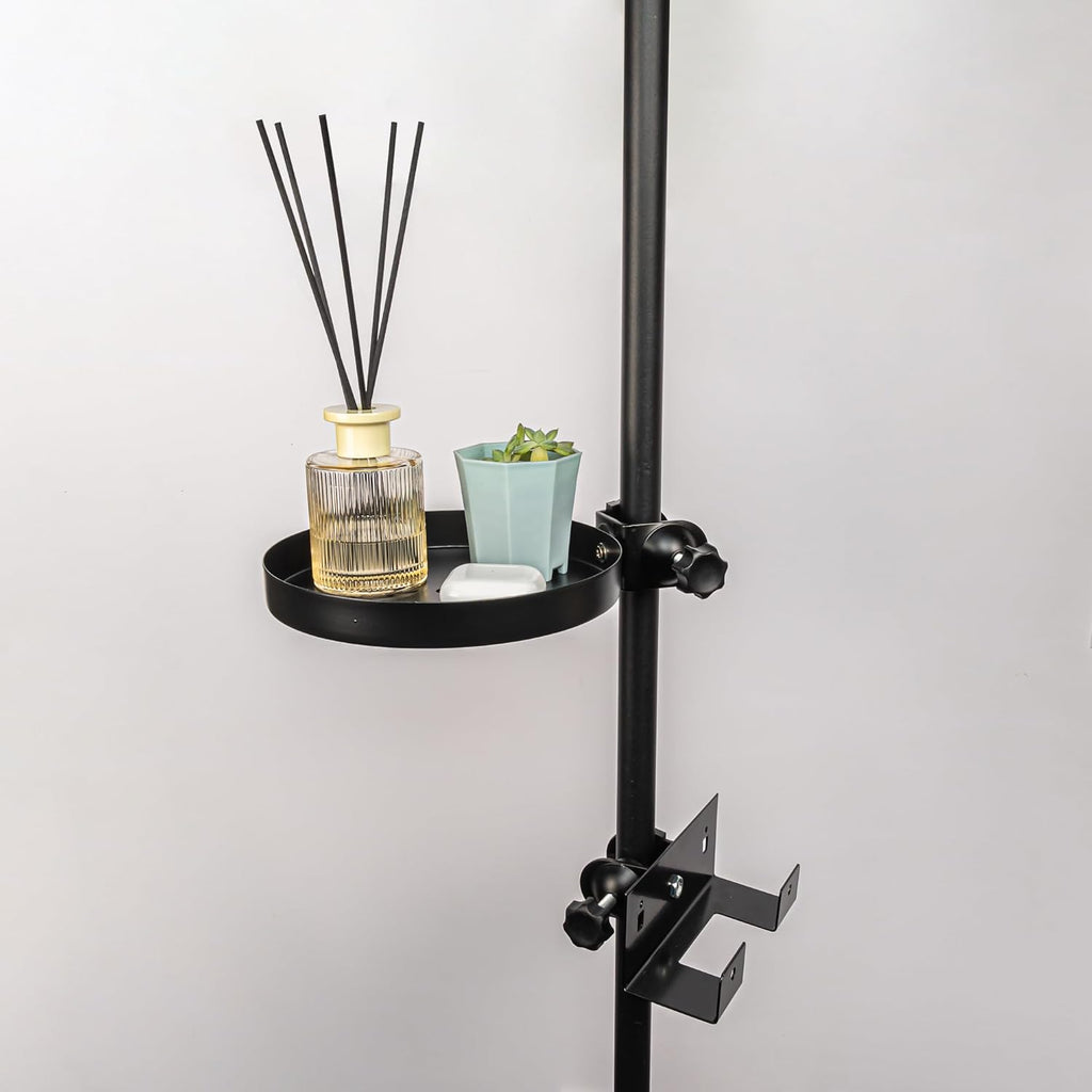 Kiven Tension Rod Parts, Dedicated Parts, Type F, Height Adjustment, Small Storage Shelf, Customized, Tightening Rod, Stylish, Book Rest, Storage