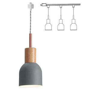 Scandinavian Style Track Pendant Lights