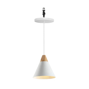Kiven Instant Light E26 Recessed Can Light Conversion Kit to Scandinavian Pendant for Kitchen Island, Bedroom Customizable