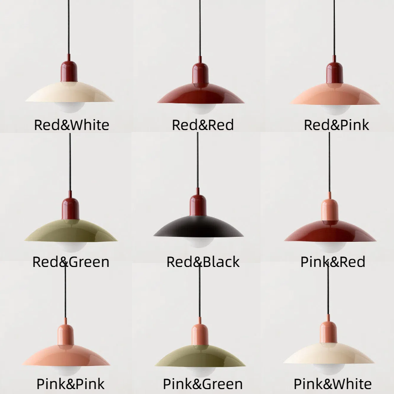 Kiven Nordic Style Simple Creative Retro Macaron H-Type Track Chandelier - Suitable for Dining Room, Bedroom & Bedside