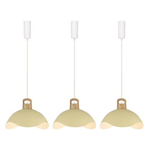 Kiven H-Type Track Lighting, Modern Halo Track Pendant Light with Blue Iron Shade, Adjustable Length Track Light Pedant for Bedroom Kitchen Home Lighting