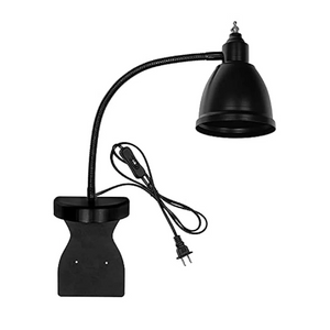 Kiven 1-Pack Headboard Lamp Over The Bed Reading Light with Shade Innovative Design No Drilling Bedtime Reading Light Wall Lamp with Plug-in Cord for Bathroom Sleigh Bed Hard Board Adjustable