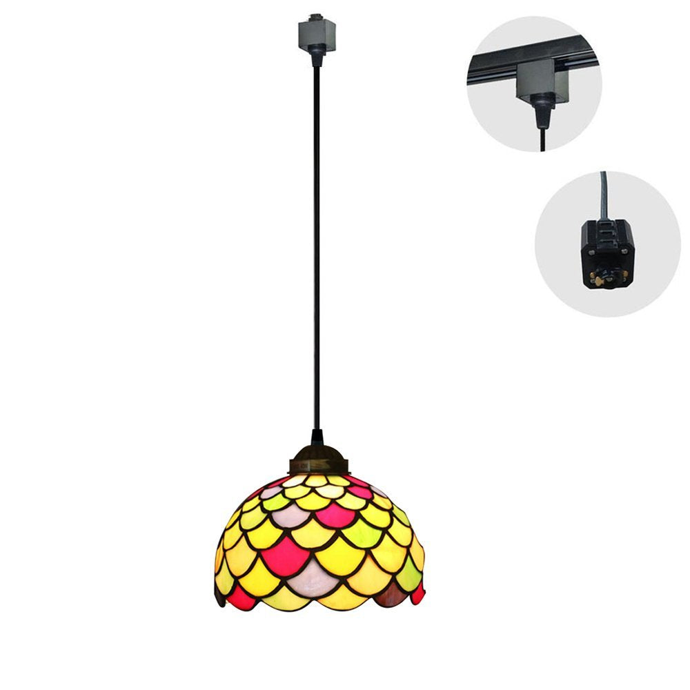 Kiven H-System 1-Light Antique Track Lighting Pendant Baroque Industrial track light with pendant light for kitchen gallery Handmade