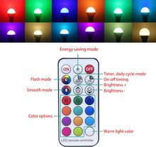 Load image into Gallery viewer, Track Lamp Black Cone Shade Remote RGB Dimmable Bulb Adjusted Cord Retro Track Lamp Warm Light