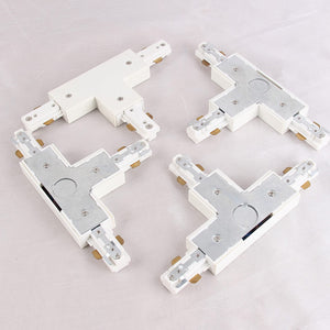 2 - Pack each of Black/White H Track L, I (PJ0213 - I - 2P - BK) and 3 - way T (Left/Right) connectors for turn and connection in the Halo Track System
