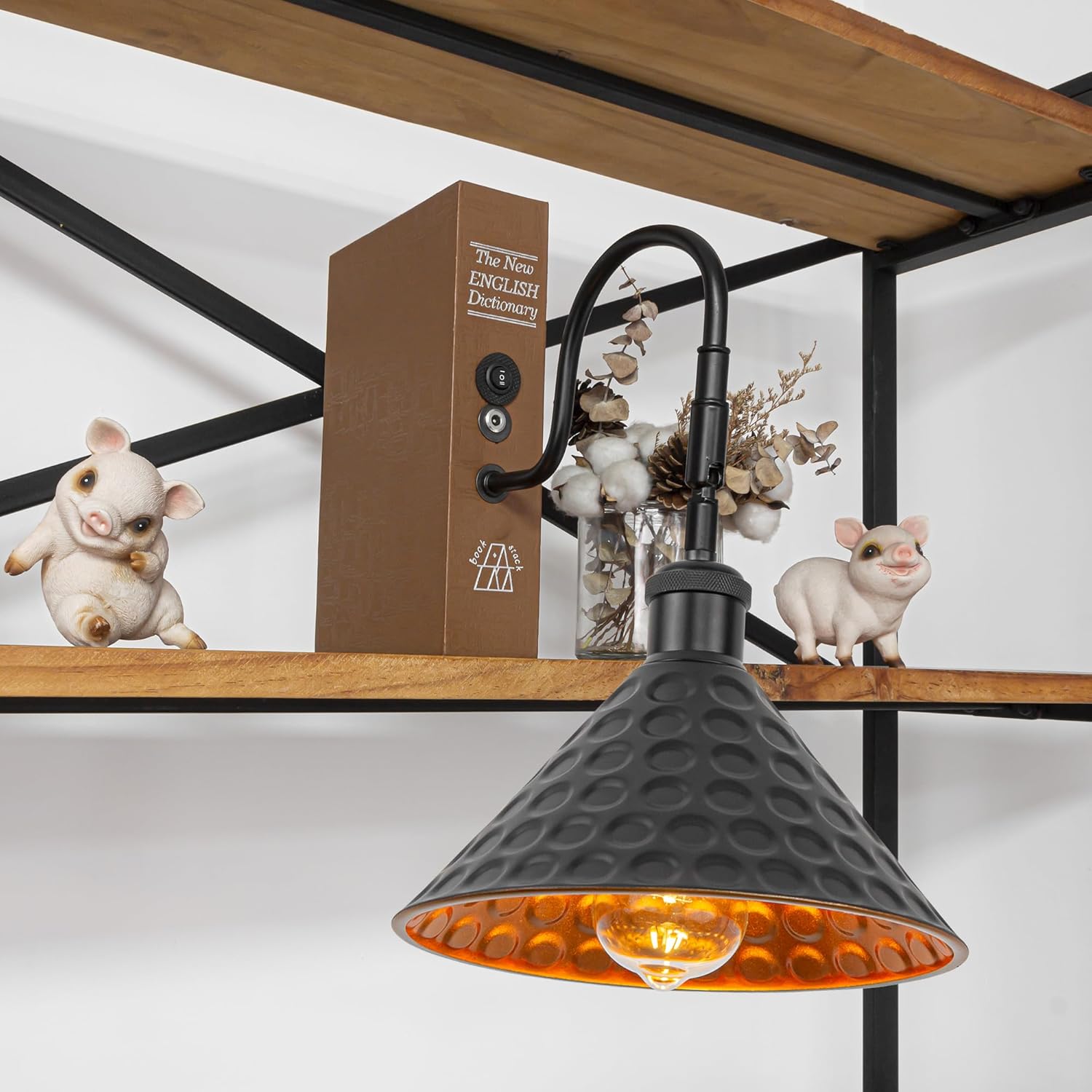 Cordless Bookshelf Lamp | Rechargeable Bookend Light – KivenLighting