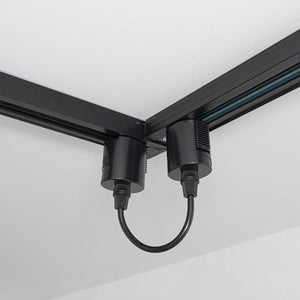 5.9 Inches Length Track Extension Cord Easy to Use No Wiring Required Customized Wire Length