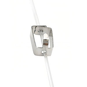 Kiven Invisible Self - Locking Hook, Adjustable Stainless Steel Wire Rope Lock Buckle, Picture Hanging Kit, Hanging Wire Hardware Accessories