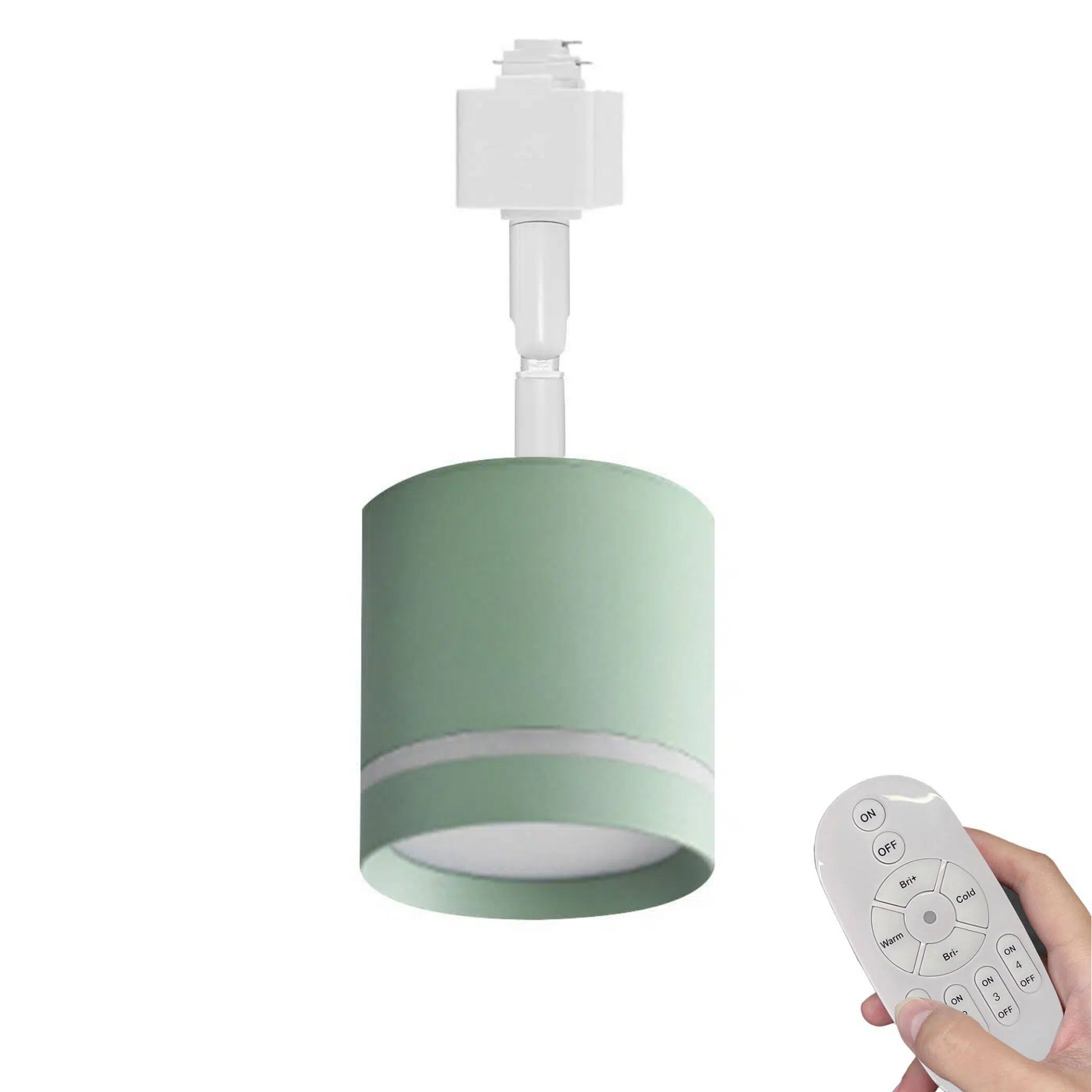 Kiven Modern 7W LED Plant Grow H/J/L Type Track Light - Full Spectrum Indoor Spotlight (9 Colors)