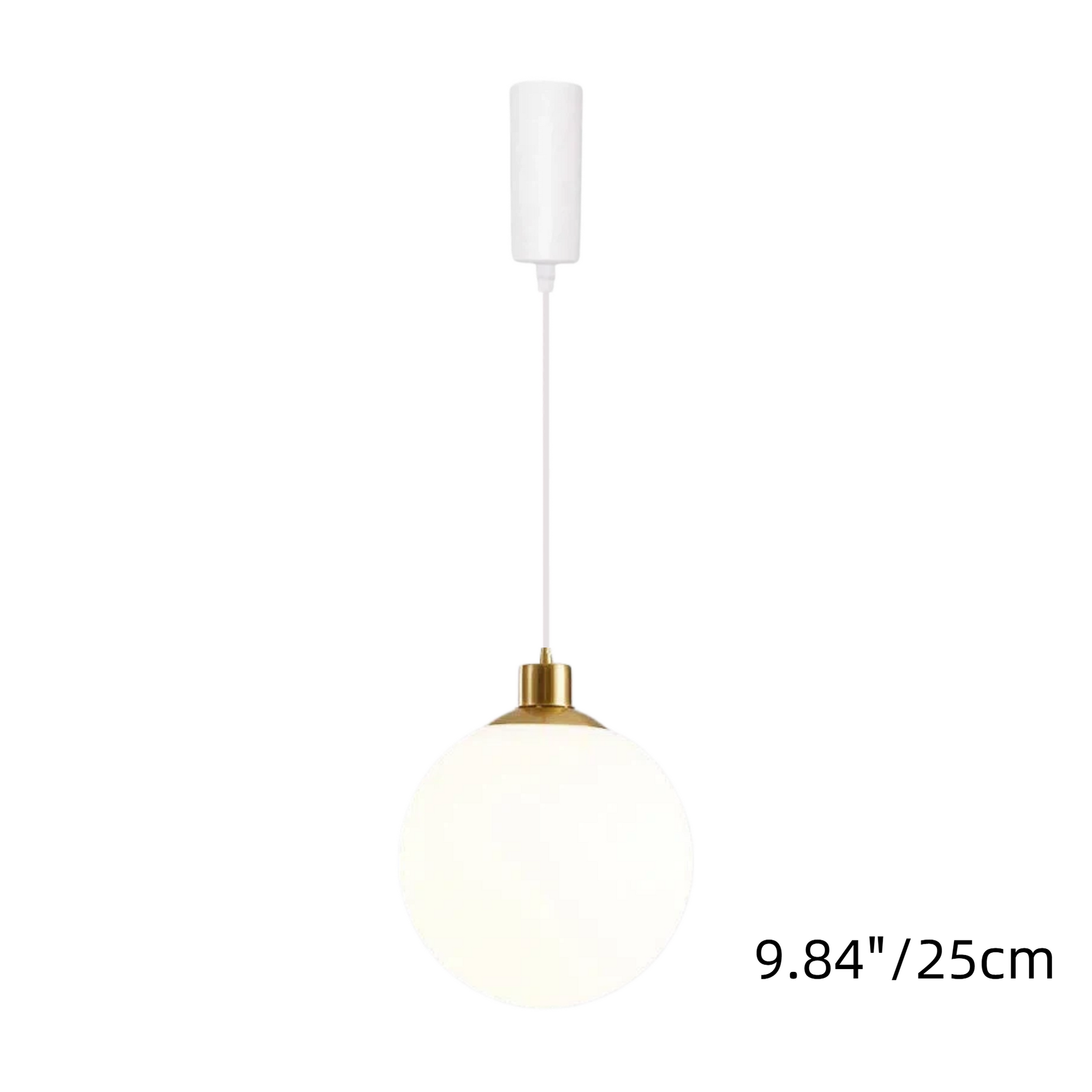 Kiven Nordic Luxury Pendant Light | Gold Electroplated Glass Globe for High-End Ambiance Lighting in Dining, Bar & Boutique Spaces