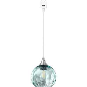 Track Lighting Pendants Modern Glass Globe Decorative Track Lighting Fixture For Kitchen Hallway