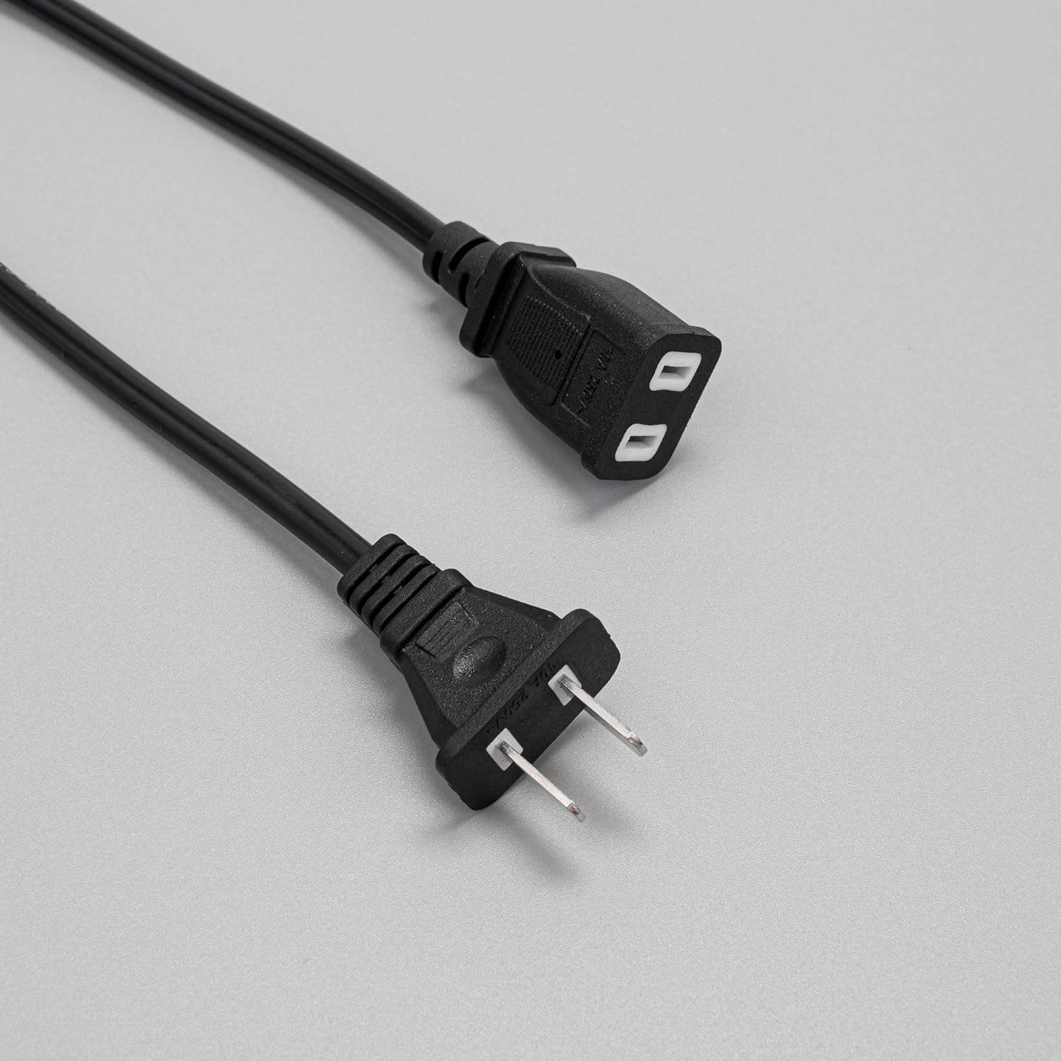 2-Pack Waterproof Intelligent Infrared Body Sensor Switch with Plug Extension Cord for Indoor Outdoor(Black)