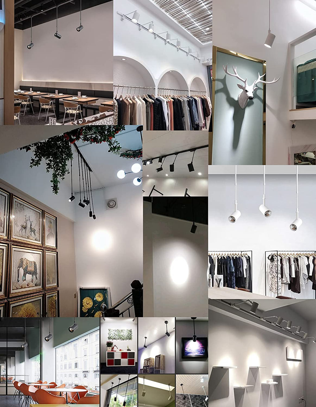 Kiven Lighting track spotlight pendant lighting, adjustable and versatile, suitable for art lighting and commercial use.