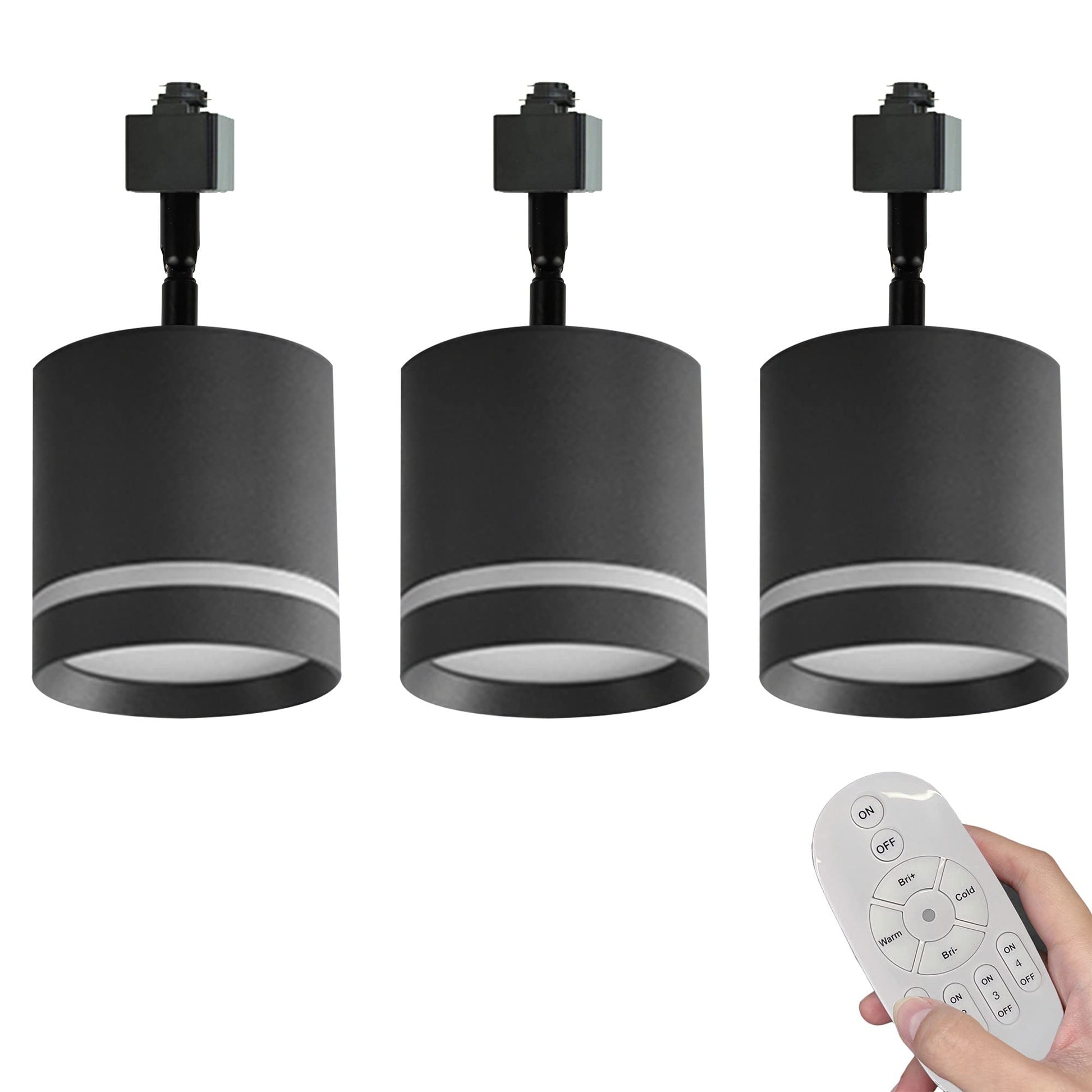Kiven Modern 7W LED Plant Grow H/J/L Type Track Light - Full Spectrum Indoor Spotlight (9 Colors)