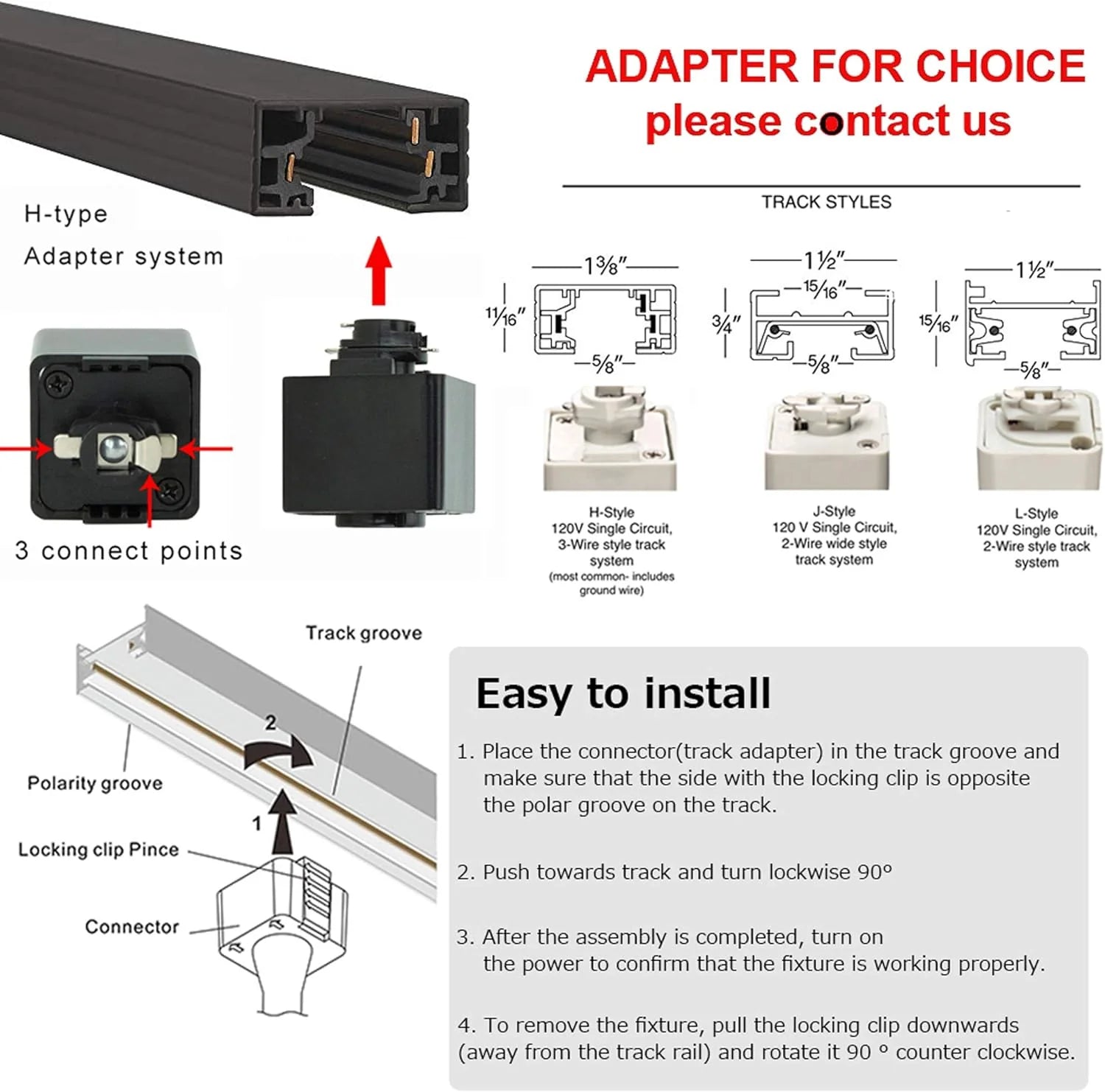 Customizable Articulating Arm Track Light Accent, Modular Adjustable Extension Track Pendant Light for Kitchen Island, Dining Room & Accent Wall