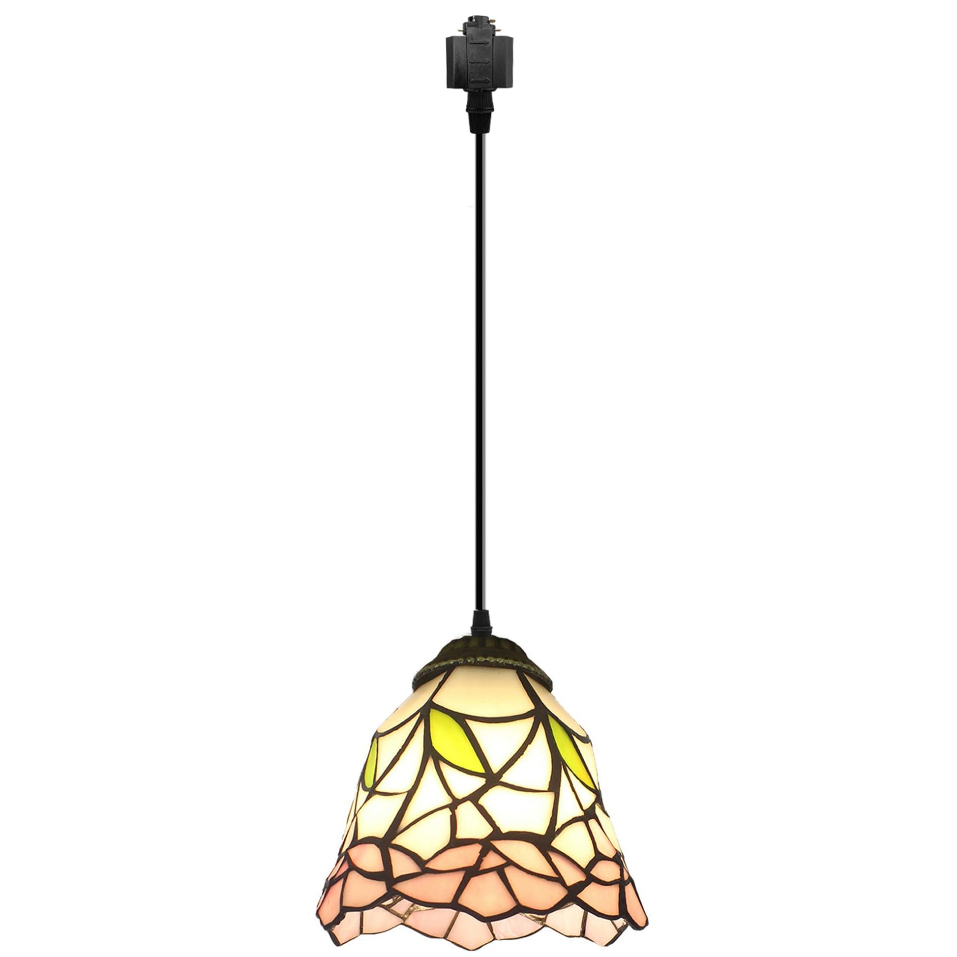Kiven H-System 1-Light Antique Track Lighting Pendant Baroque Industrial track light with pendant light for kitchen gallery Handmade