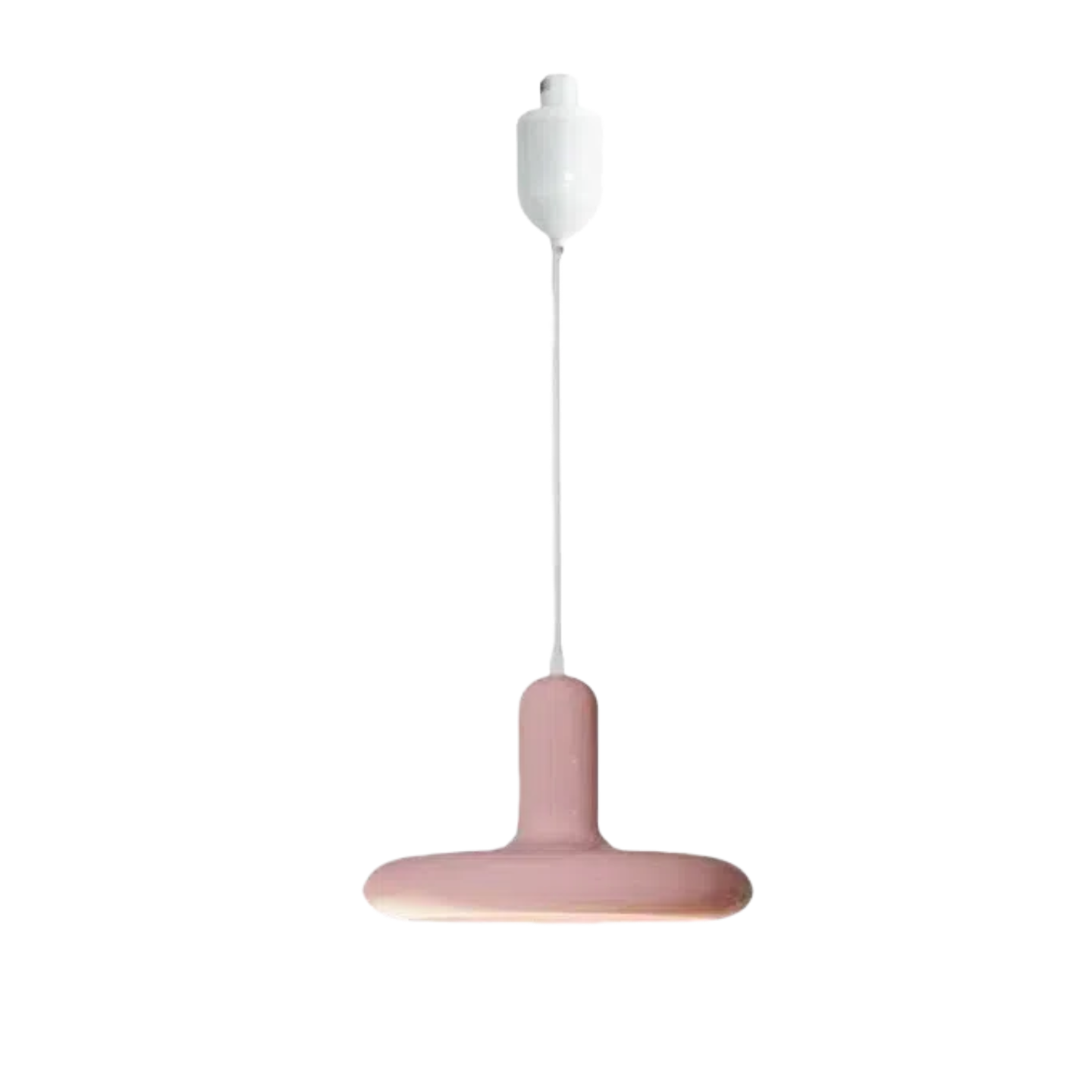 Kiven Nordic Style Simple Creamy Pink H-Type Track Chandelier - Ideal for Bedrooms