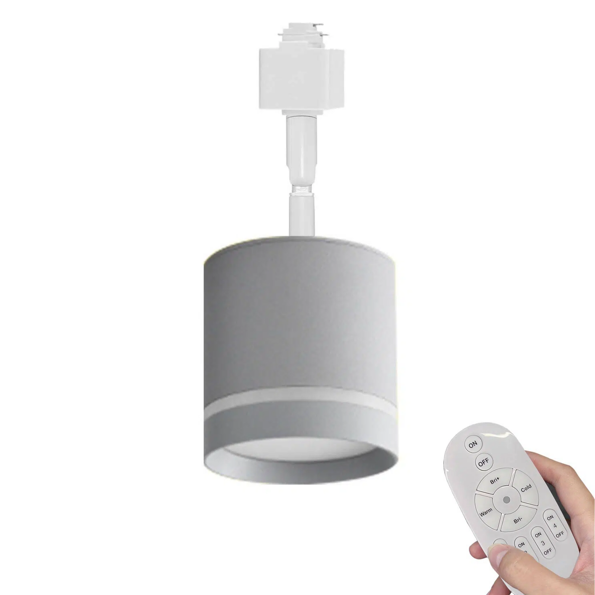 Kiven Modern 7W LED Plant Grow H/J/L Type Track Light - Full Spectrum Indoor Spotlight (9 Colors)