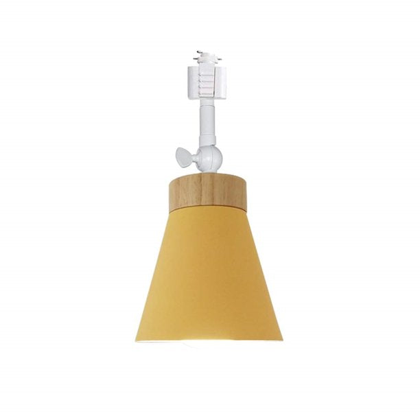 Track Pendant Head Lights Mini Adjustable Angle Ceiling Light H/J/L Track Light Modern Track Pendant Light for Kitchen Bedroom Dining Room (Buld & Track Rail NOT Included)