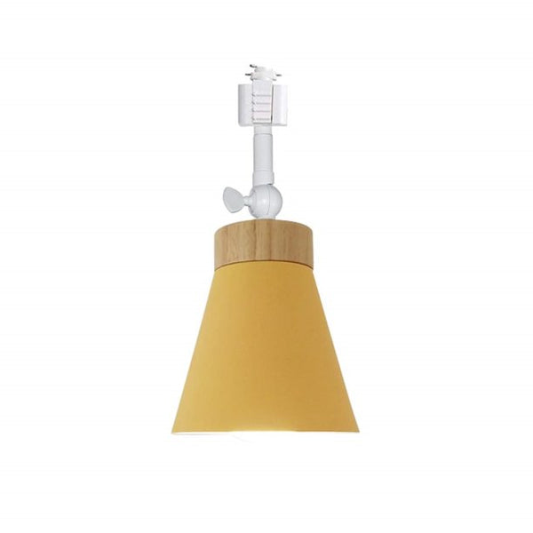 Track Pendant Head Lights Mini Adjustable Angle Ceiling Light H/J/L Track Light Modern Track Pendant Light for Kitchen Bedroom Dining Room (Buld & Track Rail NOT Included)