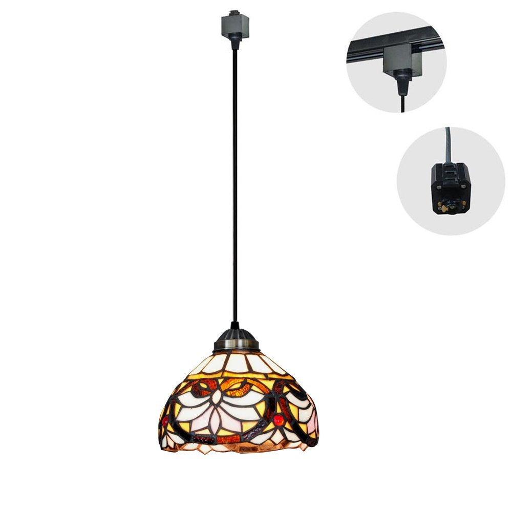 Kiven H-System 1-Light Antique Track Lighting Pendant Baroque Industrial track light with pendant light for kitchen gallery Handmade