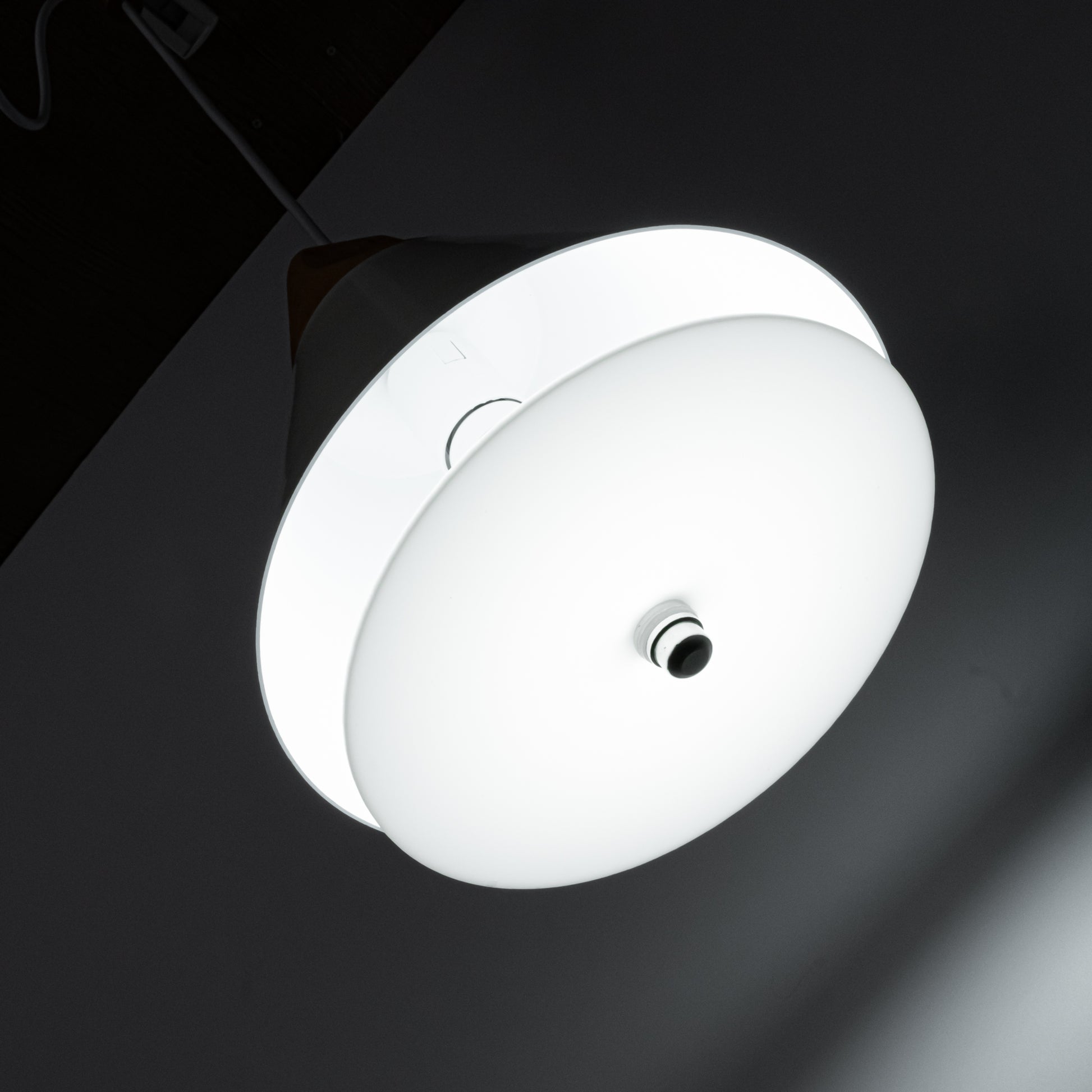 Kiven H-Type Track Pendant Light Nordic-Style White Wood for Bedroom & Kitchen + FREE Diffuser Shade, Customizable