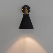 Load image into Gallery viewer, Battery Operated Wireless Vintage Wall Sconce with Smart Dimmable LED Bulb