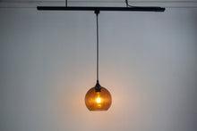 Load image into Gallery viewer, Track Light Pendant Blue/Brown Color Crystal Globe Glass Shade 1pc