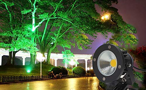 Kiven Retro LED Clip Light - 3M Black Cord, CE, IP65 Waterproof, No Switch - Indoor/Outdoor