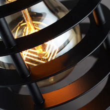 Load image into Gallery viewer, Track Light Pendant Antique Art Vintage Black Iron Cage  1pc