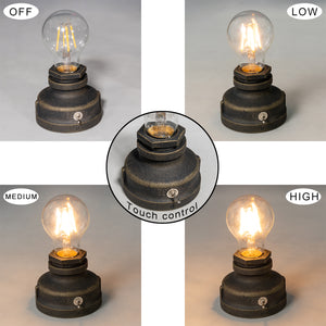Retro Table Lamp Stand Light Table Lamp E26 Retro Electric Stand UL Certified Fashion Bedroom Night Light Indirect Lighting Bedside Lamp Table Light