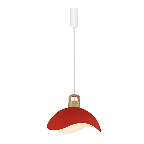 Kiven H-Type Track Lighting, Modern Halo Track Pendant Light with Blue Iron Shade, Adjustable Length Track Light Pedant for Bedroom Kitchen Home Lighting