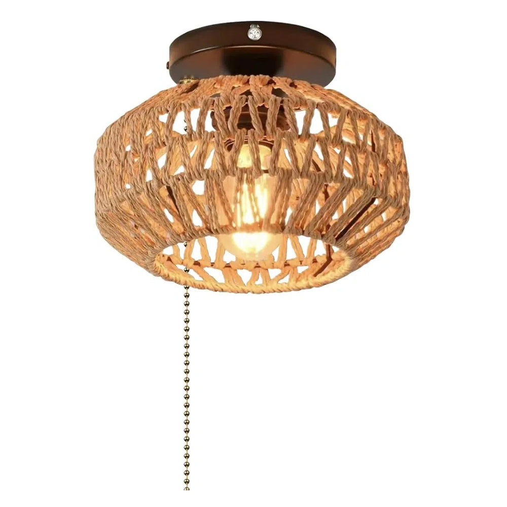 Kiven 12V Dimmable Ceiling Light, an interior lighting fixture with E27 socket and industrial iron lampshade, designed for RVs, boats and camper vans