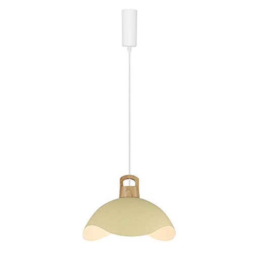 Kiven H-Type Track Lighting, Modern Halo Track Pendant Light with Blue Iron Shade, Adjustable Length Track Light Pedant for Bedroom Kitchen Home Lighting