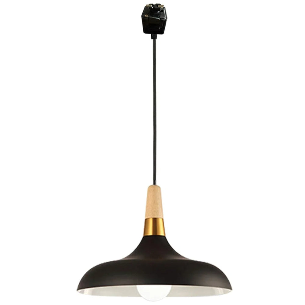 Kiven J-Type Track Light Pendants 4.9 Ft for Macaron Black Customizable Track Lighting Juno Pendant Light Fixtures Nordic Simple Minimalist Style for Living Room