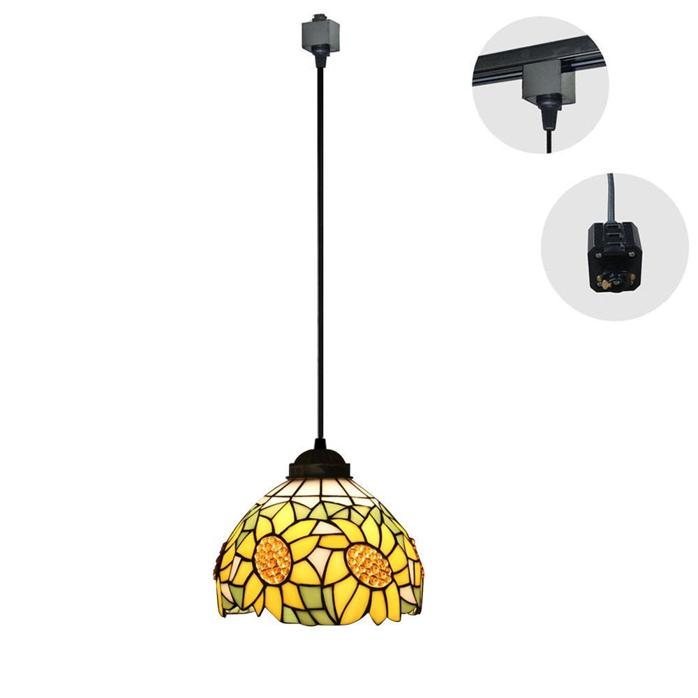 Kiven H-System 1-Light Antique Track Lighting Pendant Baroque Industrial track light with pendant light for kitchen gallery Handmade