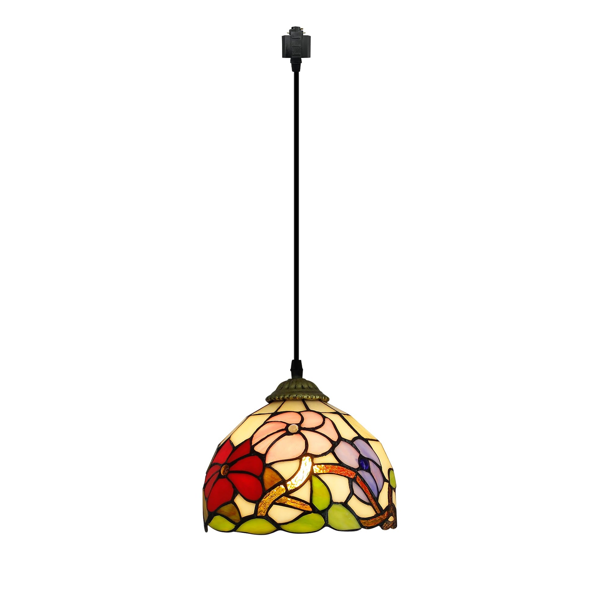 Kiven H-System 1-Light Antique Track Lighting Pendant Baroque Industrial track light with pendant light for kitchen gallery Handmade